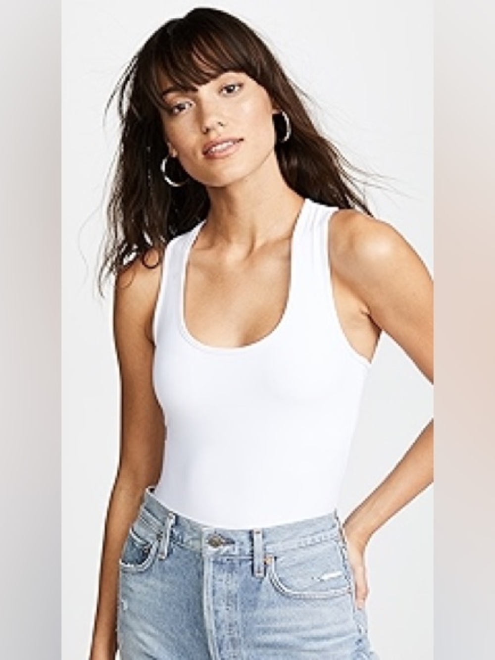 Alix NYC Classic Collection Mia Thong Racerback Bodysuit